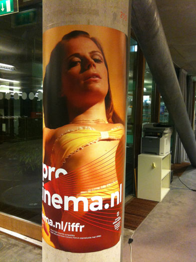 Nieuwe poster Cinema.nl op het IFFR. Ik ben verliefd.