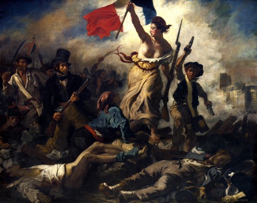 Eugene Delacroix - La Liberté guidant le peuple